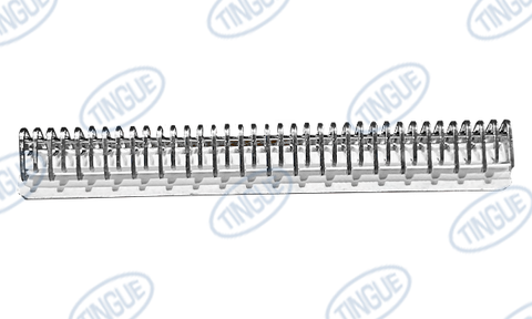 UCM36 UNIBAR HOOK, STAINLESS STEEL FOR 4" WIDE BELTS (100 CARDS/BOX) PINS NOT INCLUDED *MUST ORDER MIN 3 BOXES*