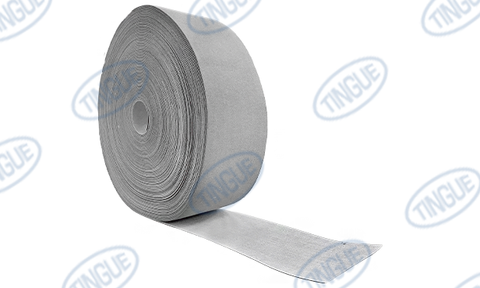 GREY FELT TOP BELTING 4-1/2" (110mm) WIDE - NON-PERFORATED