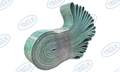 AMERICAN IRONER FEED BELTS, GREEN POLYFELT ENDLESS  (2.5" X 48")