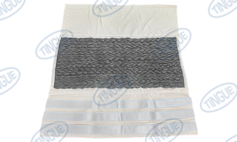 TINGUE KLEENING CLOTH 65" x 65" - BRAIDED STAINLESS