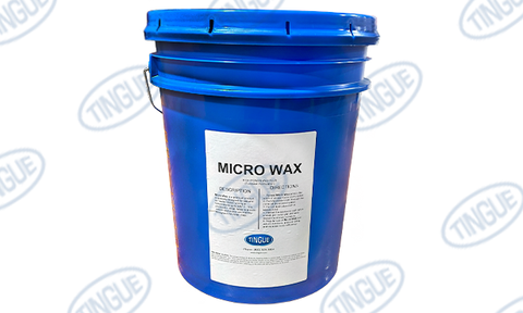 TINGUE MICRO WAX - 20 LBS HI TEMPERATURE FLAKED WAX SPECIAL FOR STAINLESS STEEL FWI CHESTS