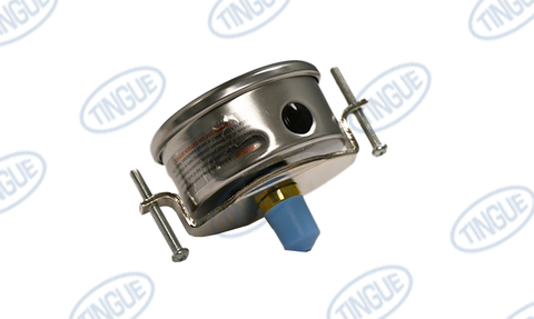 GAUGE STEAM PRESSURE 0-200 PSI/BAR