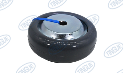 4” x 1-3/8” Solid Elastomer Wheel