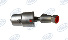 PNEUMATIC ANGLE SEAT VALVE