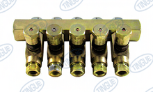 MANIFOLD, LINCOLN OILER INJECTOR, 5-PORT