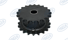 SPROCKET CLUSTER, (2) 20 TOOTH, NEEDLE BEARINGS