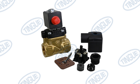 SOLENOID VALVE 1/2" 2 WAY 24VDC SERVO ASSISTED