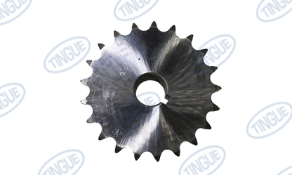SPROCKET WHEEL, FOR ROLL, 21 TOOTH, , 20MM BORE M6 KEY