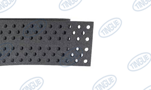 BELT, PERFORATED, BLACK