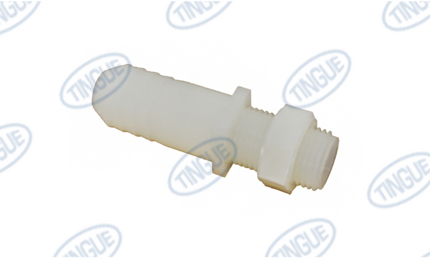 ADAPTER, HOSE, PLASTIC, W/NUT