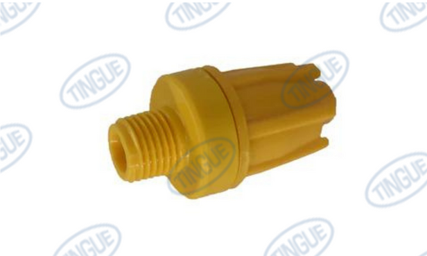 AIRJET NOZZLE, ROUND, YELLOW